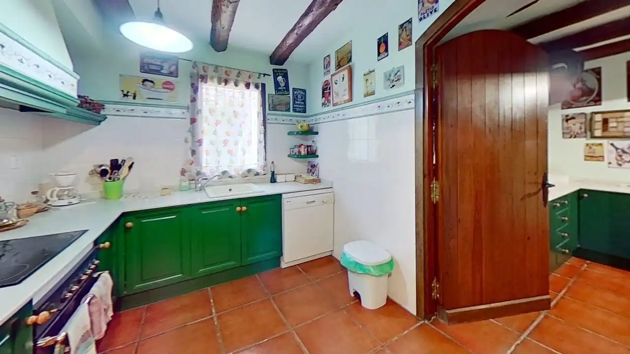 Küche von Country house zum Verkauf in Mollerussa mit Klimaanlage, Heizung und Privatgarten