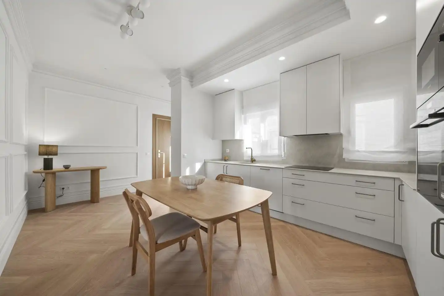 Kitchen of Flat for sale in Madrid  with Air Conditioner, Heating and Furnished
