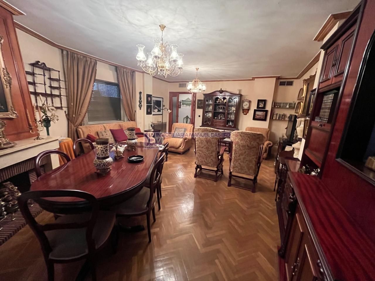 Menjador de Pis en venda en Cáceres Capital amb Aire condicionat, Calefacció i Parquet