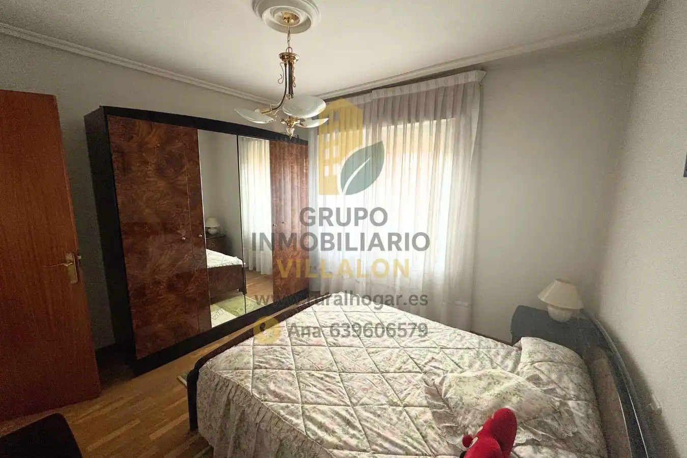 Bedroom of Flat for sale in León Capital   with Heating, Terrace and Furnished