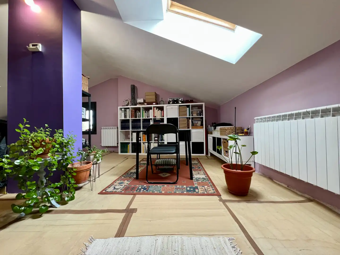 Sala de estar de Casa o chalet en venta en Ayerbe con Calefacción, Terraza y Amueblado