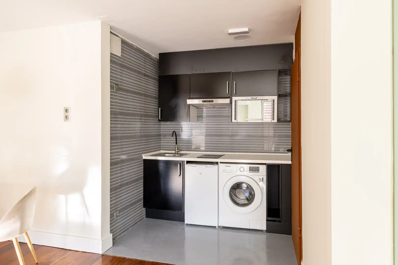 Cuina de Dúplex en venda en Madrid amb Calefacció i Parquet