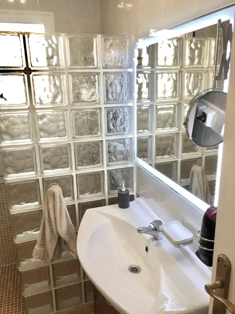 Badezimmer von Haus oder Chalet zur Miete in Orihuela mit Klimaanlage, Heizung und Terrasse