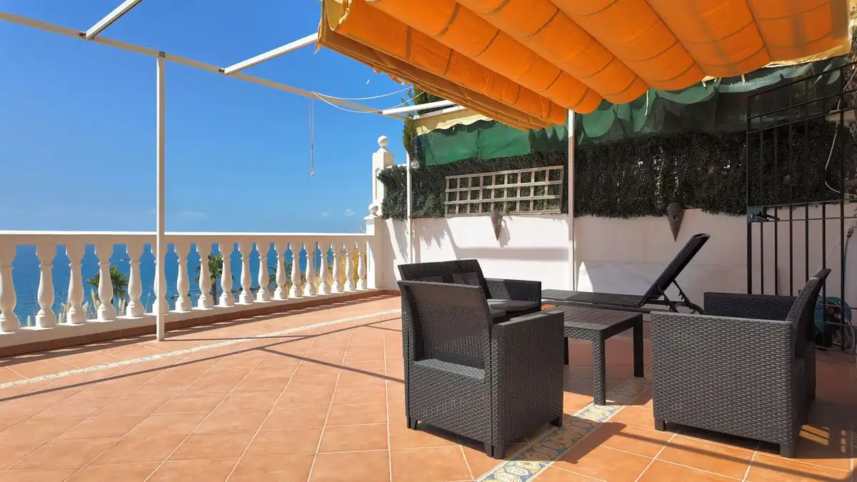 Terrassa de Casa adosada en venda en Benalmádena amb Aire condicionat, Calefacció i Terrassa