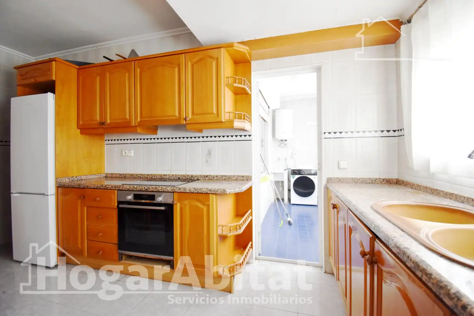 Cocina de Piso en venta en Gandia con Terraza y Amueblado