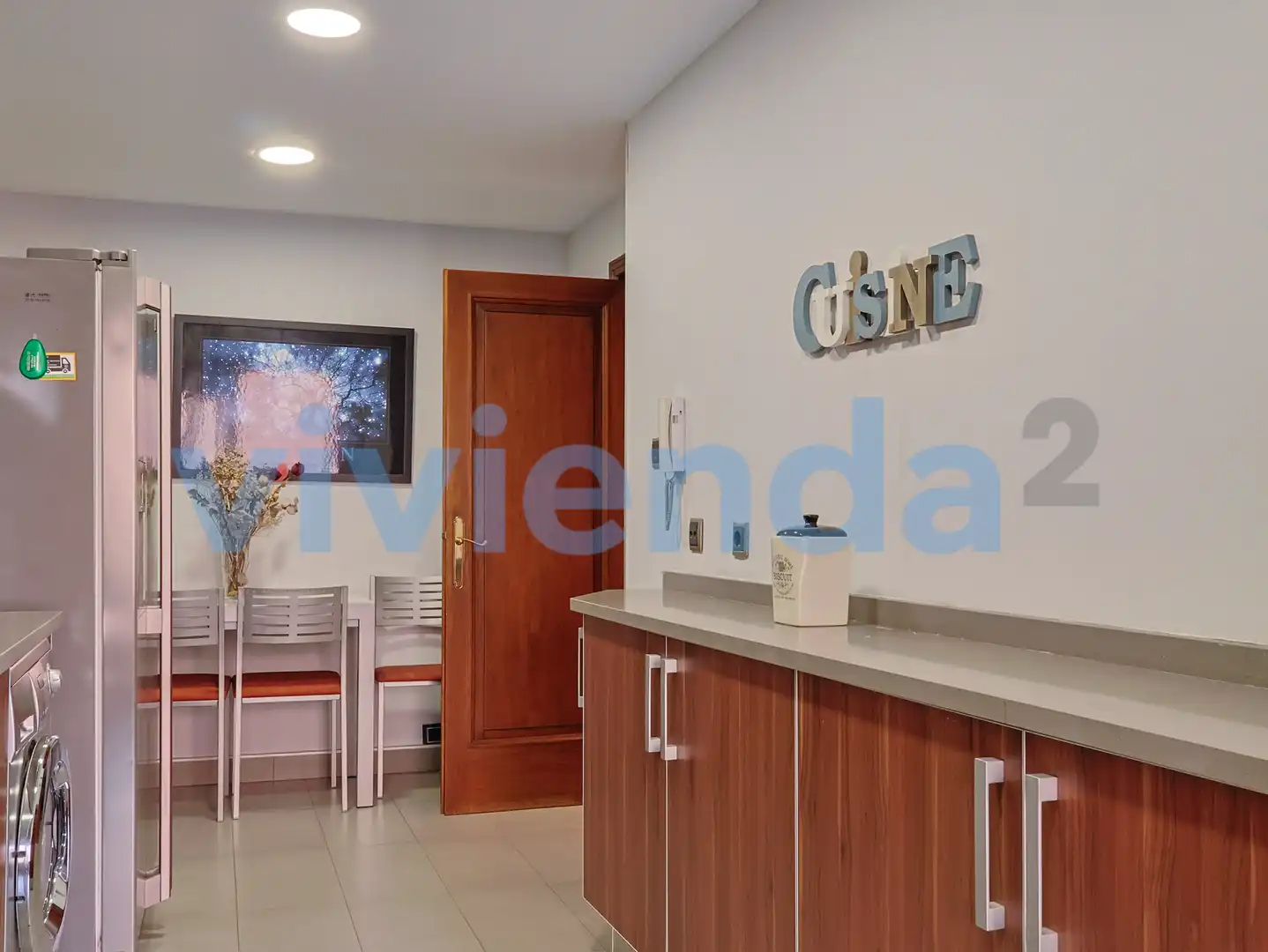 Kitchen of Flat for sale in Madrid  with Air Conditioner, Terrace and Swimming Pool