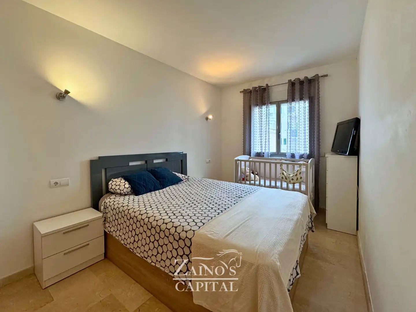 Bedroom of Flat for sale in Pollença  with Air Conditioner