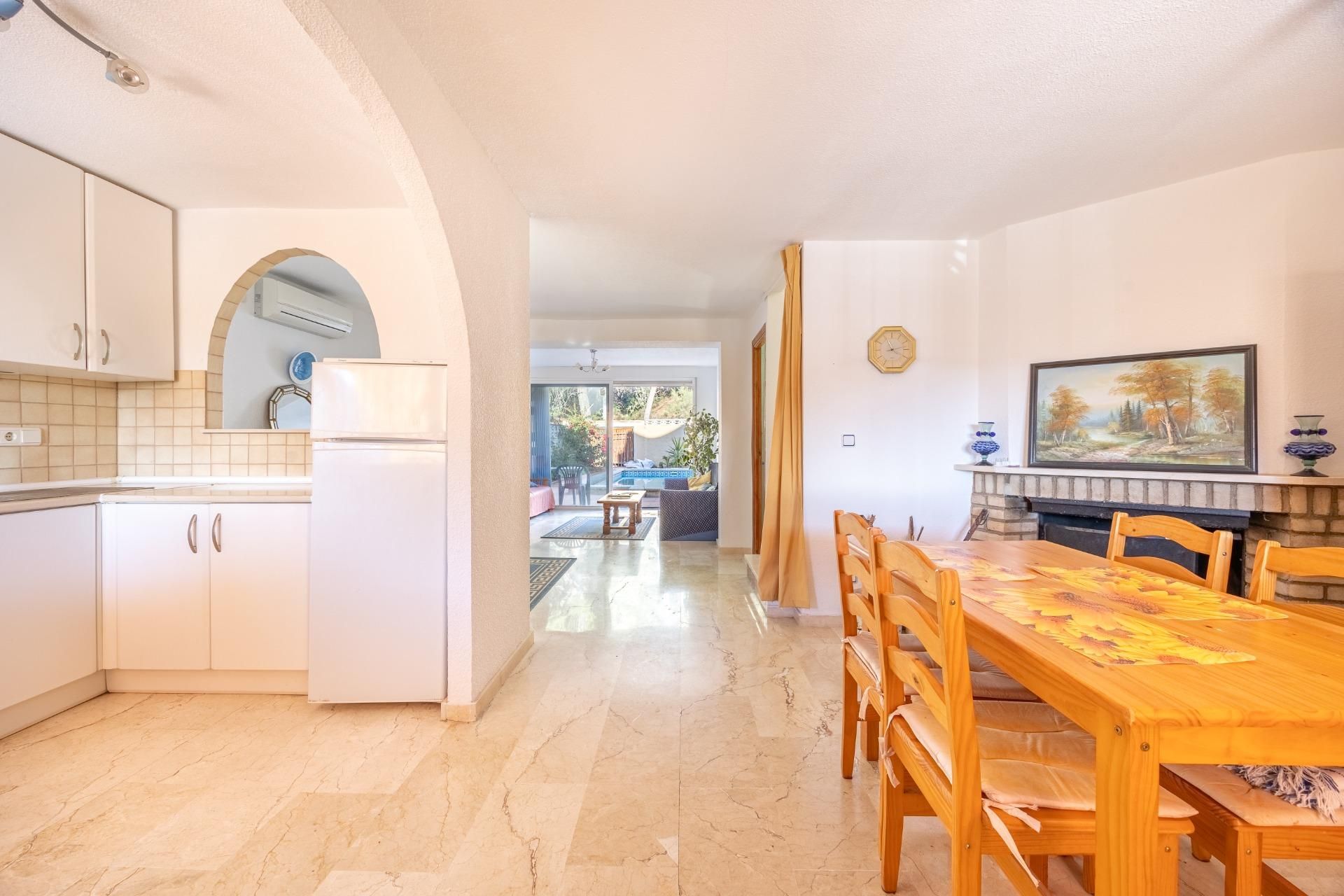 Dining room of House or chalet for sale in Orxeta  with Air Conditioner, Heating and Terrace