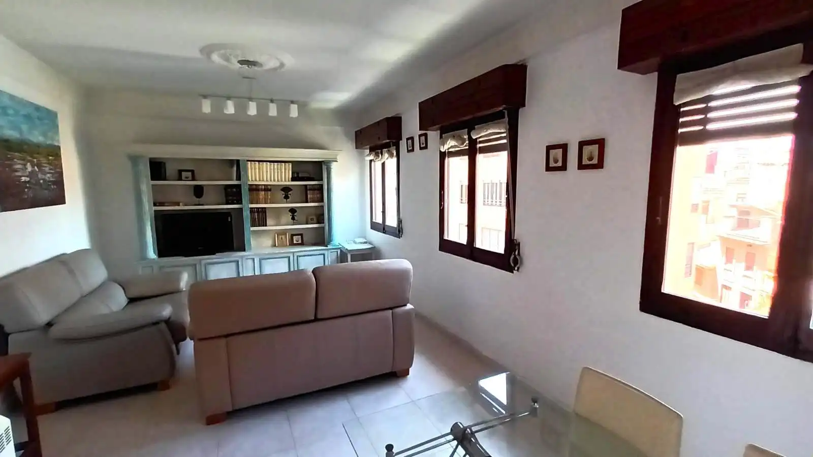 Sala de estar de Piso de alquiler en Valencia con Aire acondicionado y Amueblado