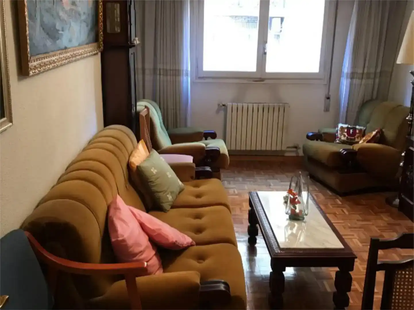 Sala d'estar de Pis en venda en  Zaragoza Capital amb Balcó