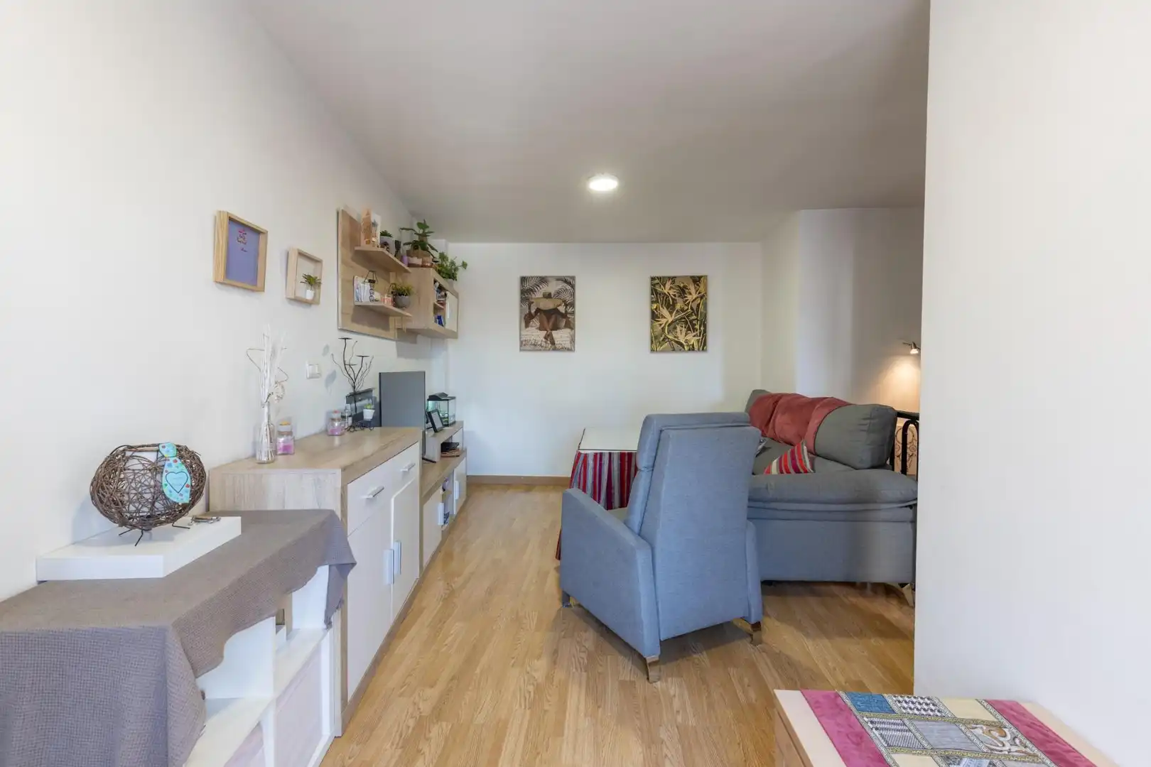 Living room of Attic for sale in Churriana de la Vega  with Air Conditioner, Terrace and Storage room