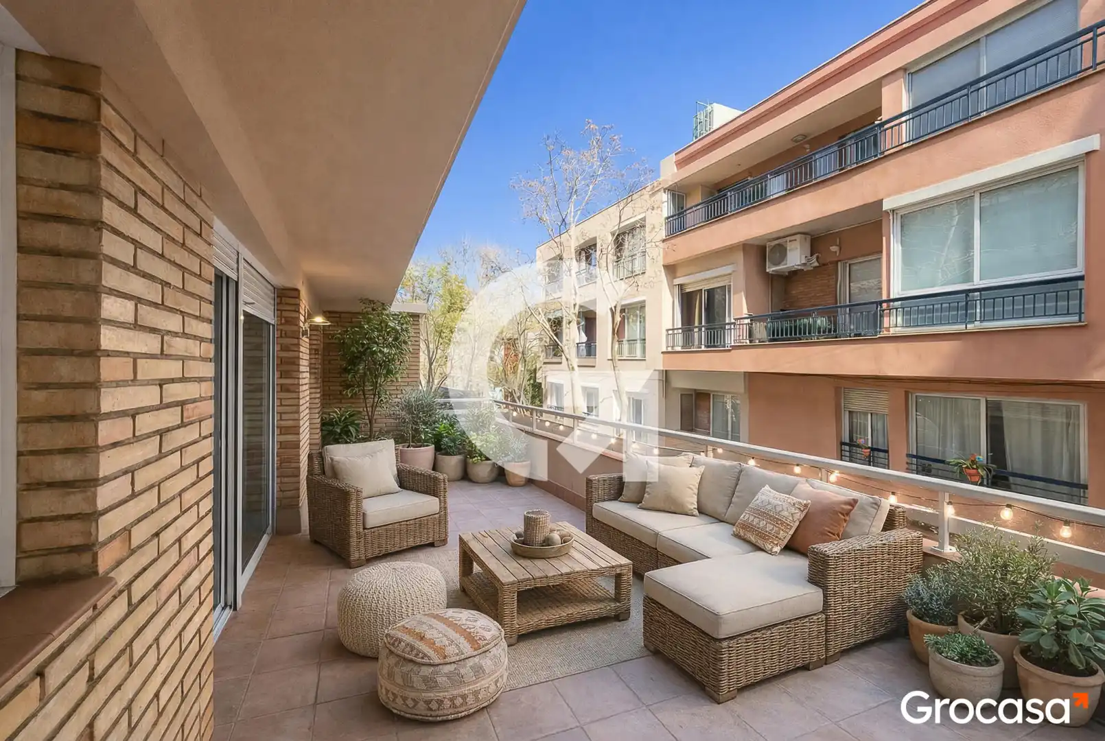 Terrassa de Pis en venda en  Barcelona Capital amb Calefacció, Jardí privat i Terrassa