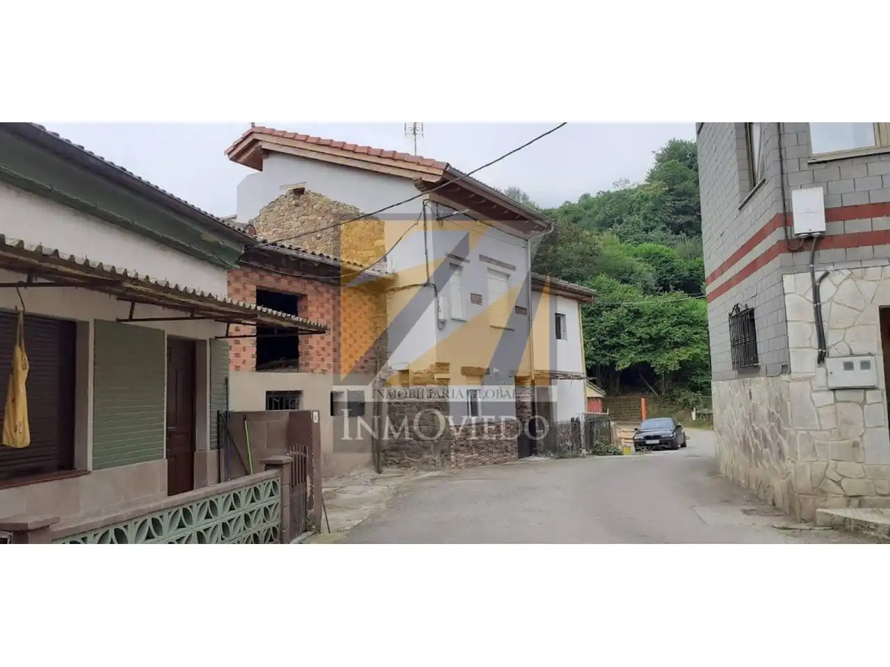 Vista exterior de Casa o chalet en venta en Riosa con Terraza