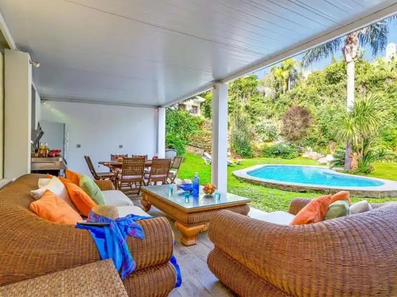 Jardí de Casa o xalet de lloguer en Marbella amb Aire condicionat, Calefacció i Jardí privat