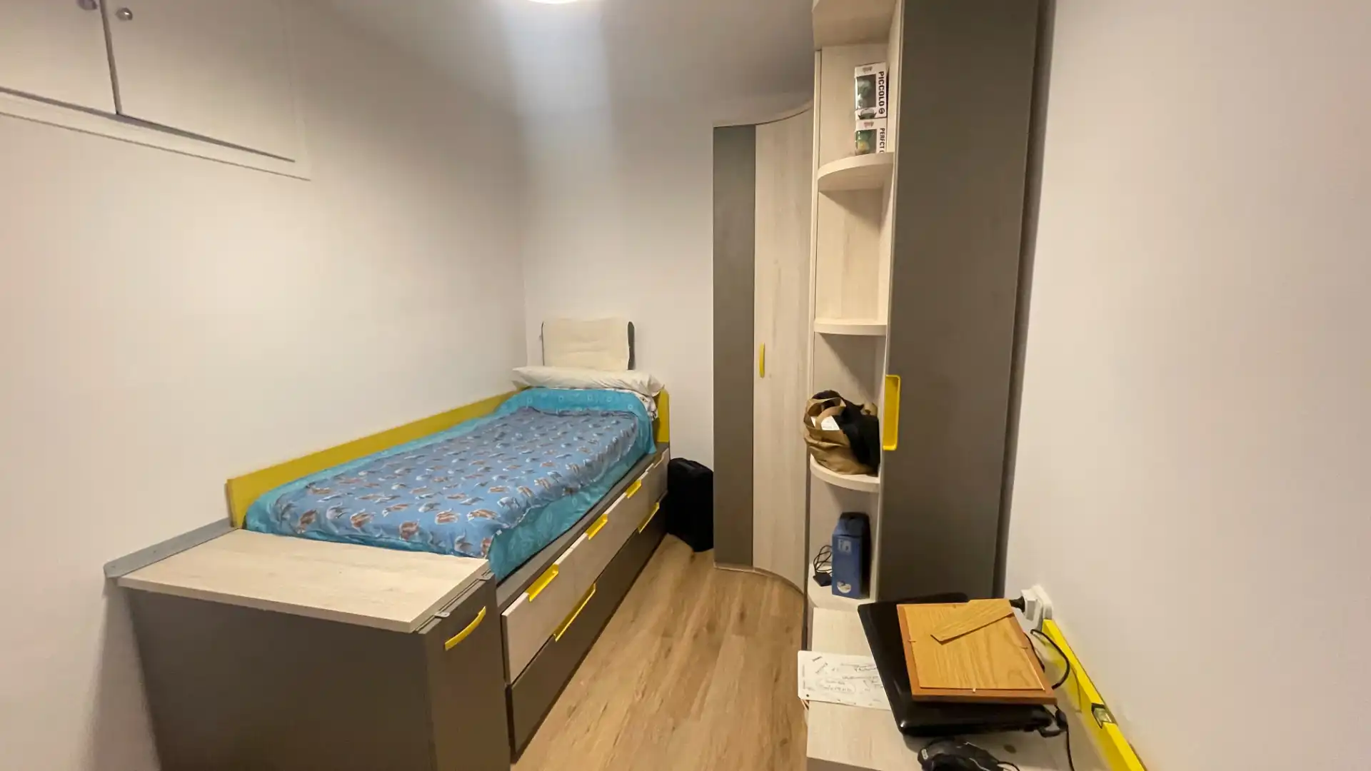 Schlafzimmer von Einfamilien-Reihenhaus zum Verkauf in Terrassa mit Heizung und Terrasse