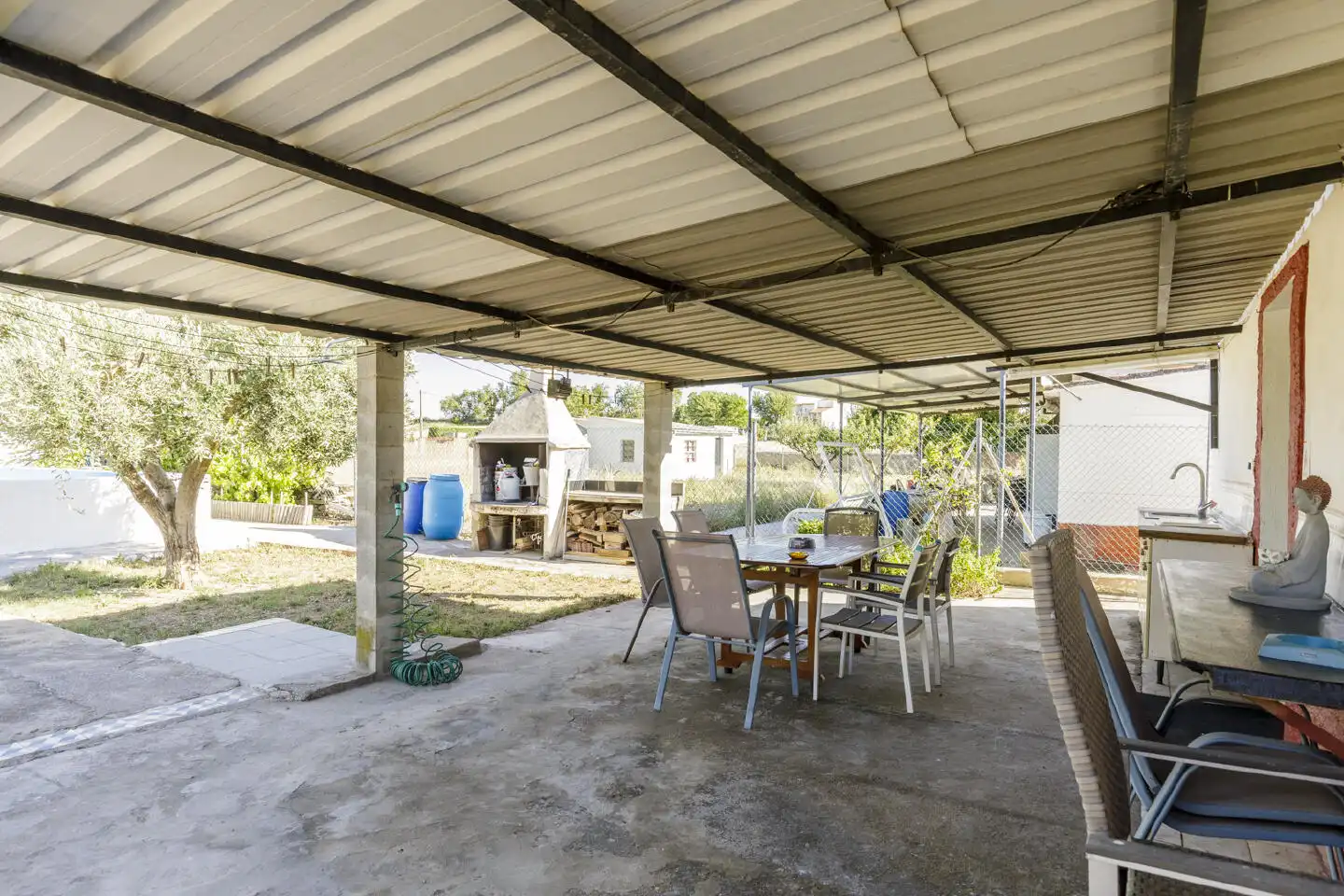 Terrassa de Casa o xalet en venda en Zaragoza