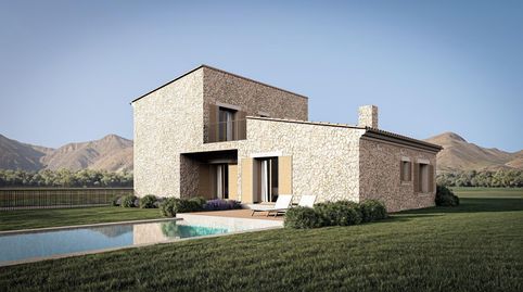 Terreno rústico urbanizable con proyecto aprobado para vivienda unifamiliar con piscina privada en Muro