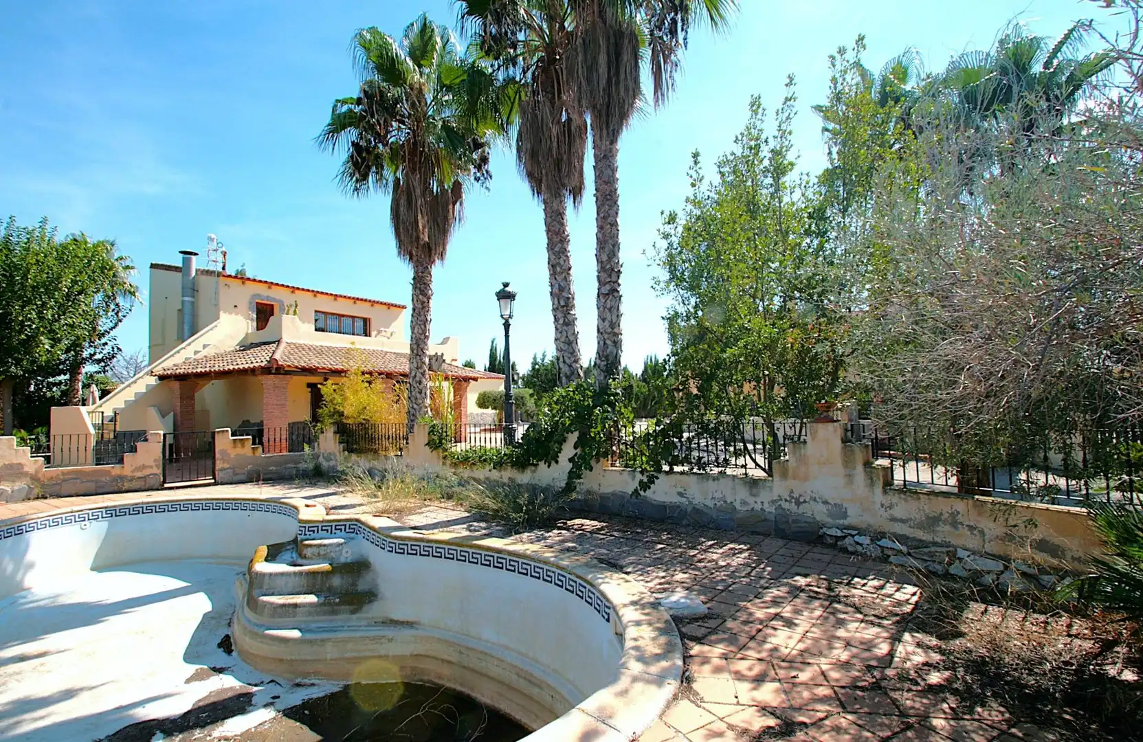 Vista exterior de Casa o chalet en venta en Cantoria con Jardín privado, Terraza y Piscina
