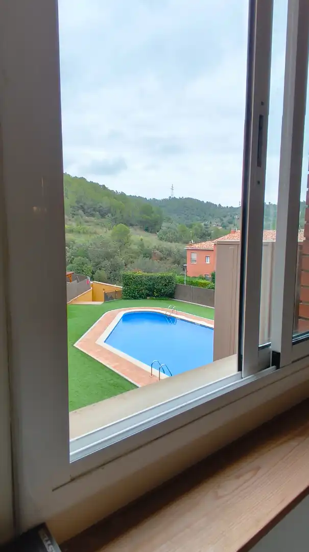 Swimming pool of Flat for sale in Sant Climent de Llobregat, Barcelona