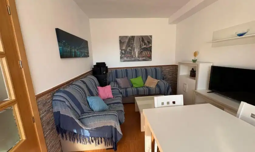 Sala de estar de Casa o chalet en venta en Níjar con Aire acondicionado, Terraza y Amueblado