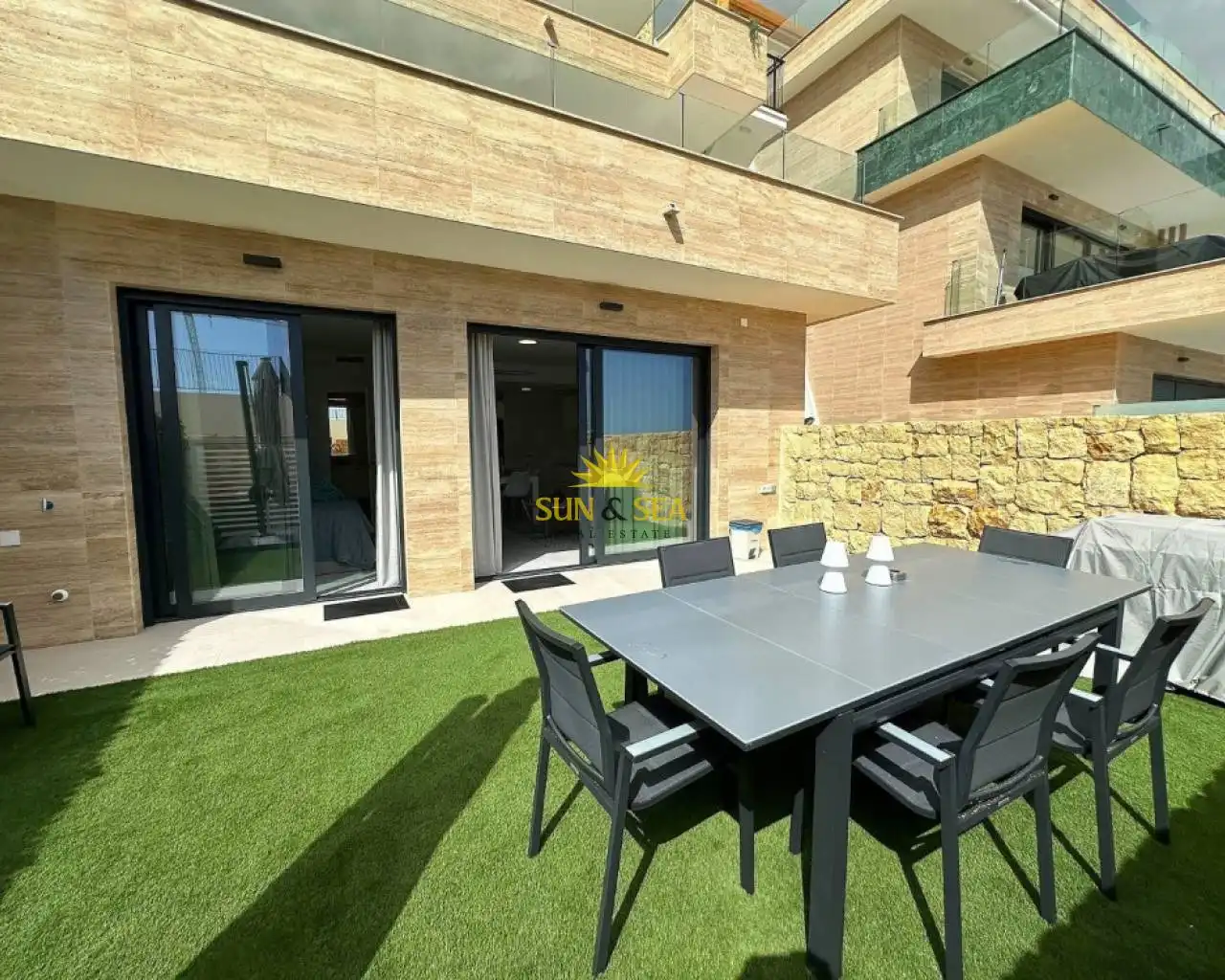Terraza de Planta baja de alquiler en Finestrat con Aire acondicionado, Calefacción y Terraza