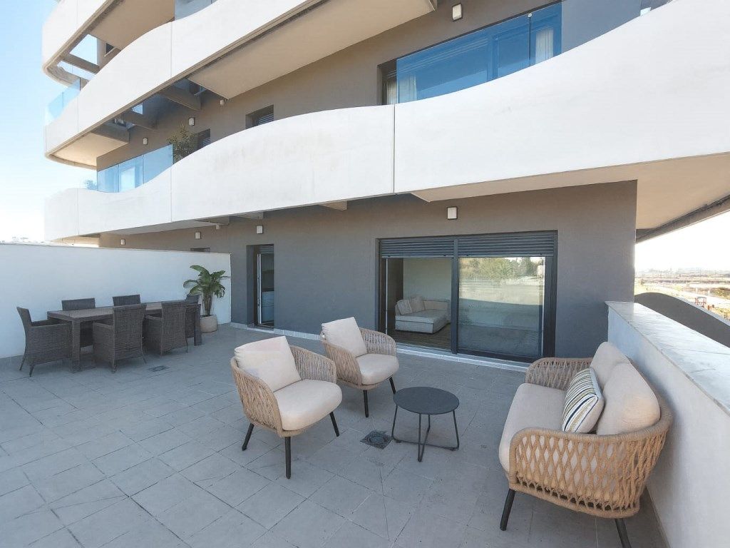 Terraza de Piso en venta en Badajoz Capital con Piscina