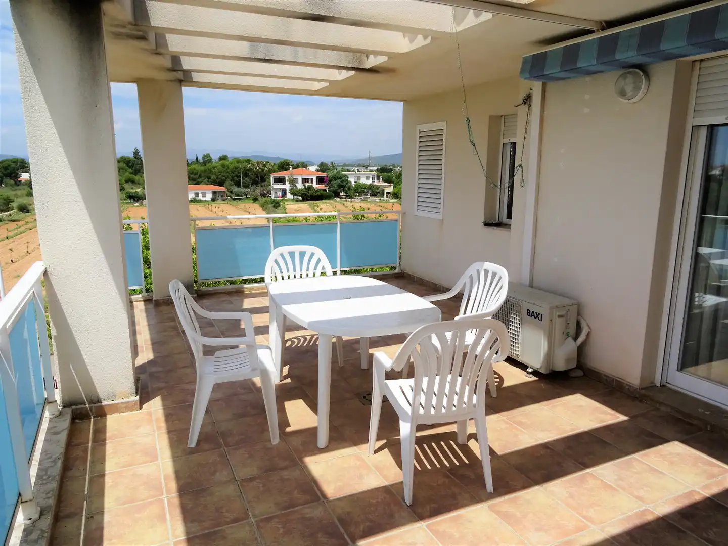 Terrassa de Apartament de lloguer en Alcalà de Xivert amb Aire condicionat, Terrassa i Moblat