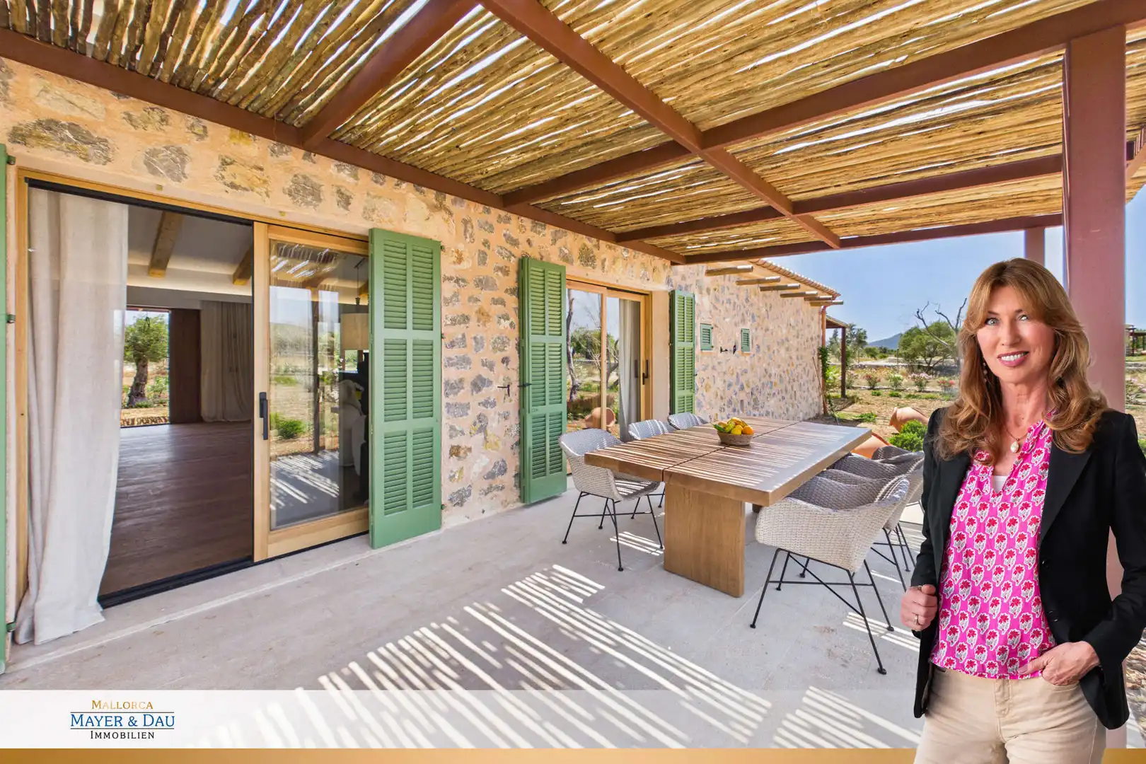 Terrace of Country homes for sale in Capdepera  with Air Conditioner, Heating and Parquet flooring