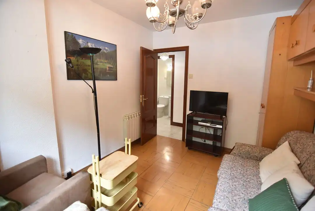 Living room of Flat for sale in Eibar  with Heating, Furnished and Balcony