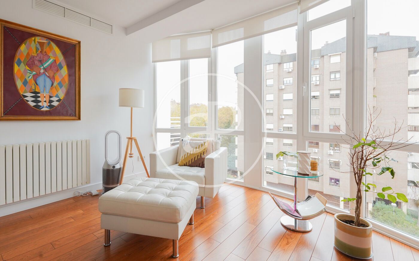 Sala de estar de Dúplex en venta en  Madrid Capital con Aire acondicionado, Calefacción y Terraza