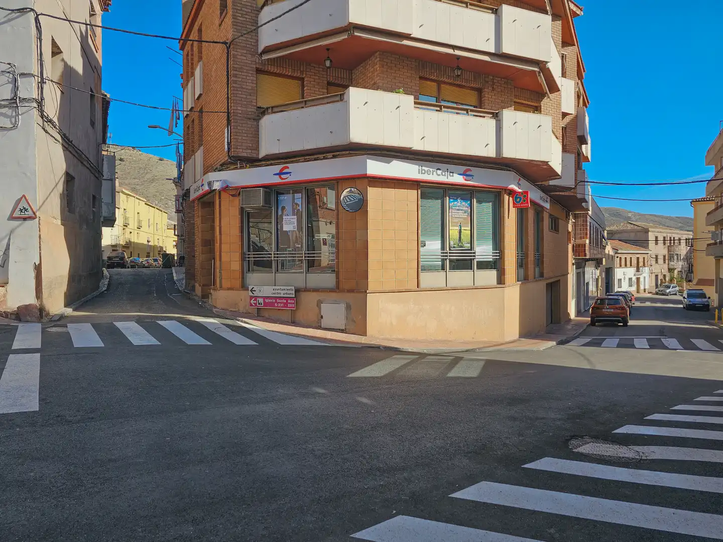 Exterior view of Houses for sale in Brea de Aragón  with Balcony