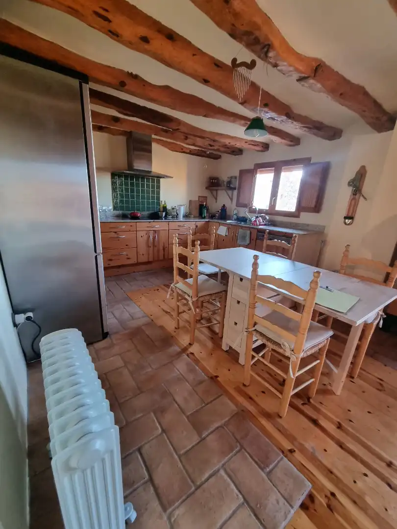 Cocina de Casa o chalet en venta en La Pobla de Massaluca con Aire acondicionado, Calefacción y Parquet