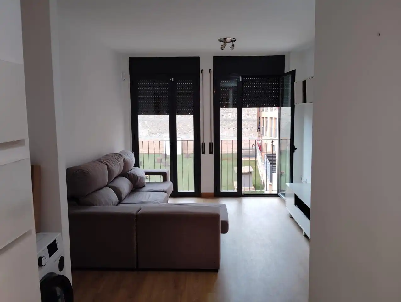 Living room of Flat for sale in Manresa  with Terrace and Furnished