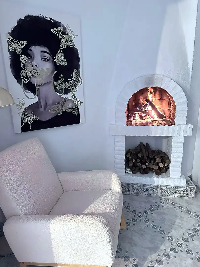 Living room of Attic for sale in Mijas  with Air Conditioner, Terrace and Furnished