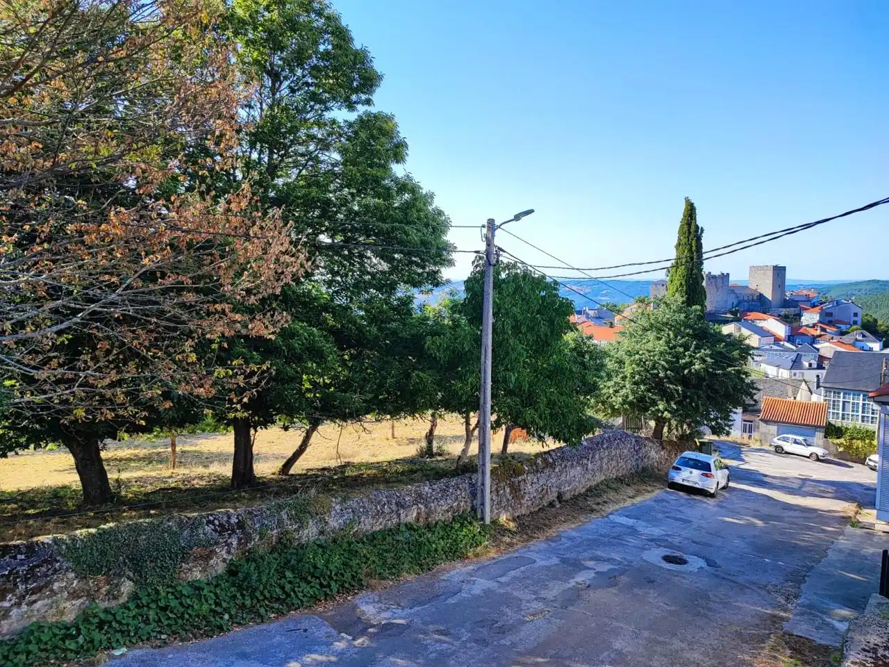 Exterior view of Houses for sale in Castro Caldelas  with Private garden and Terrace