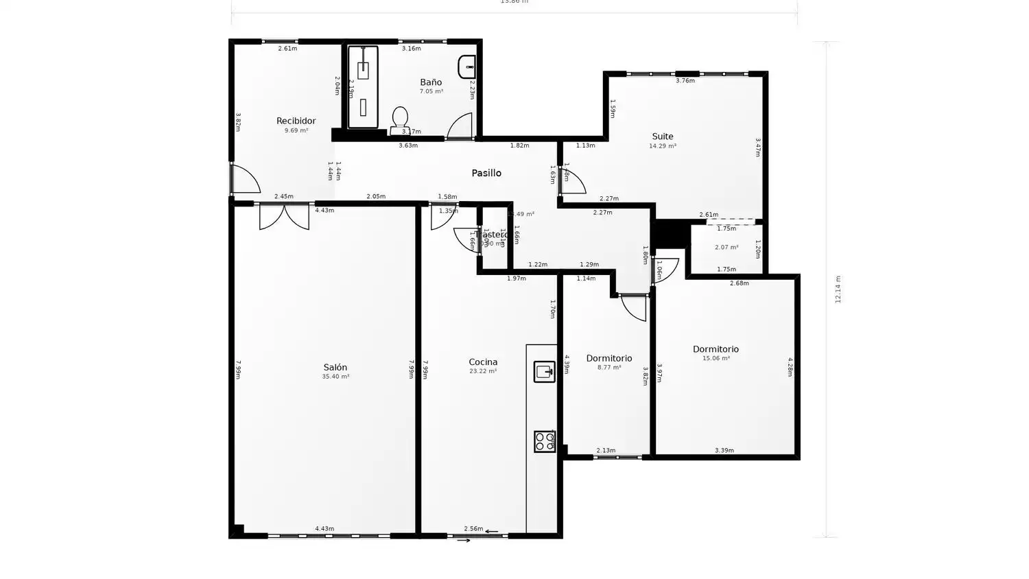 Flat for sale in Cangas de Onís  with Heating, Storage room and Swimming Pool