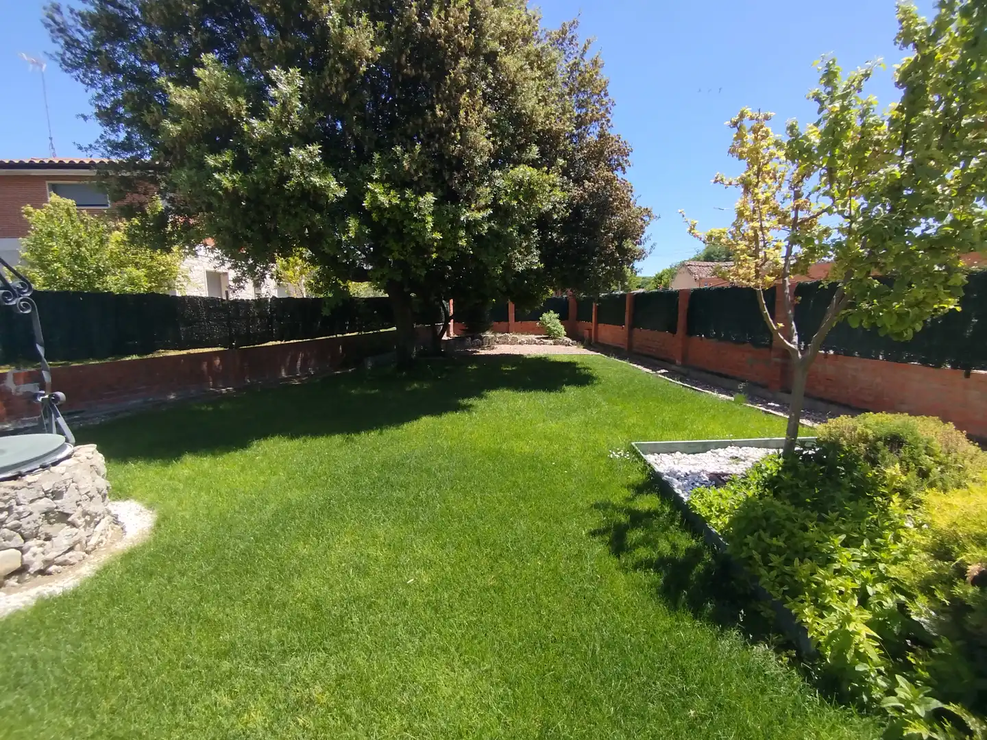 Jardín de Casa o chalet en venta en Cogeces de Íscar con Calefacción, Jardín privado y Terraza