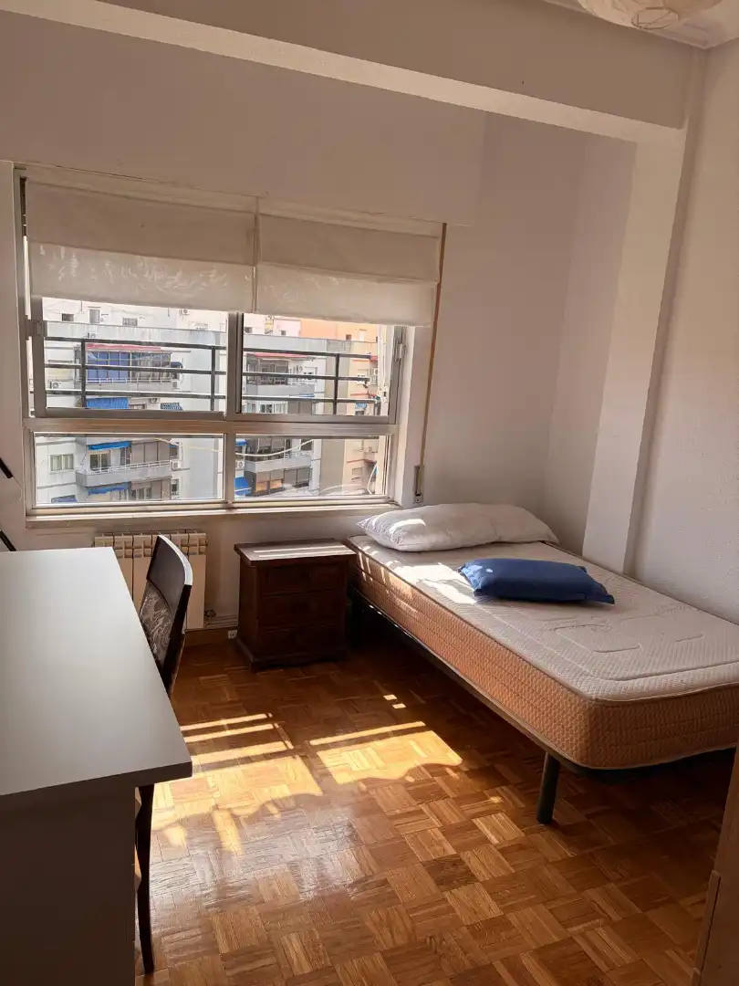 Bedroom of Flat for rent in Cáceres  with Heating, Terrace and Furnished