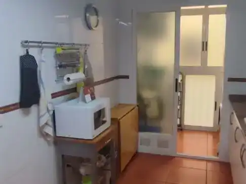 Küche von Wohnung zur Miete in  Valencia Capital mit Klimaanlage