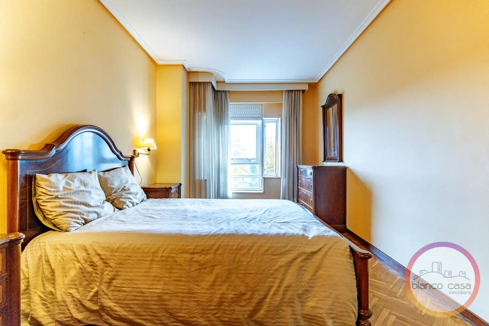 Bedroom of Flat for sale in Carballo  with Heating and Alarm