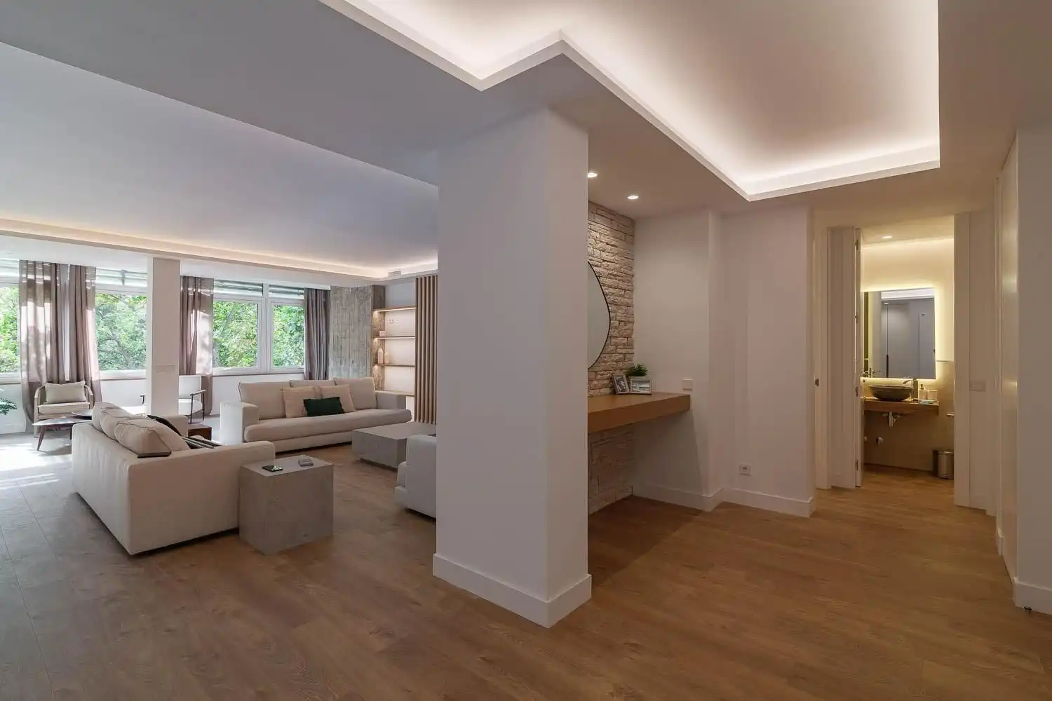 Sala de estar de Piso en venta en Madrid con Aire acondicionado, Calefacción y Terraza