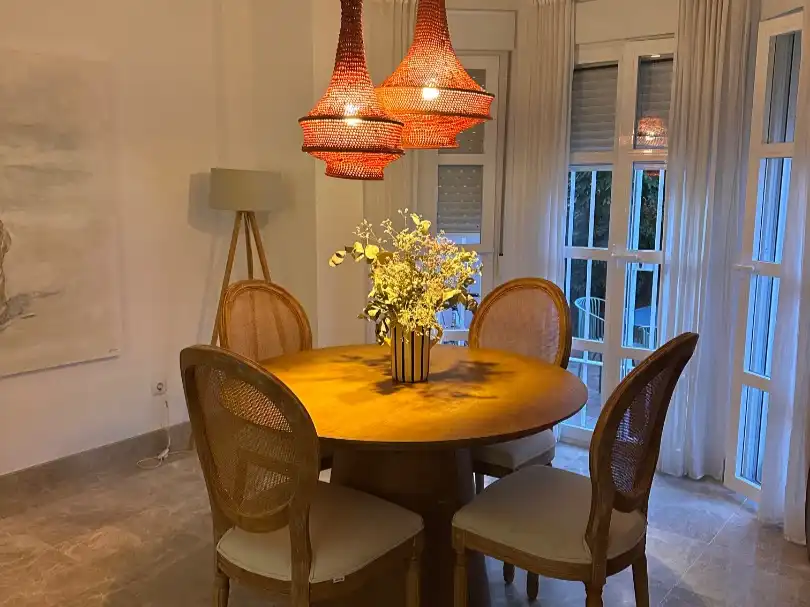 Dining room of Houses for sale in Tomares  with Air Conditioner and Terrace