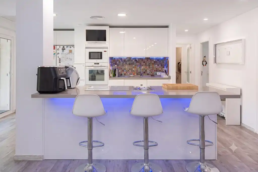 Cocina de Planta baja en venta en Pollença con Aire acondicionado, Jardín privado y Terraza