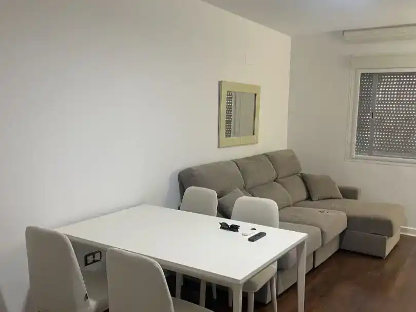 Wohnzimmer von Wohnung zur Miete in Mérida mit Klimaanlage, Parkett und Schwimmbad