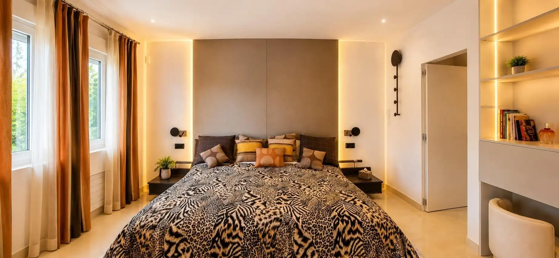 Dormitori de Casa o xalet en venda en Marbella amb Aire condicionat, Calefacció i Jardí privat