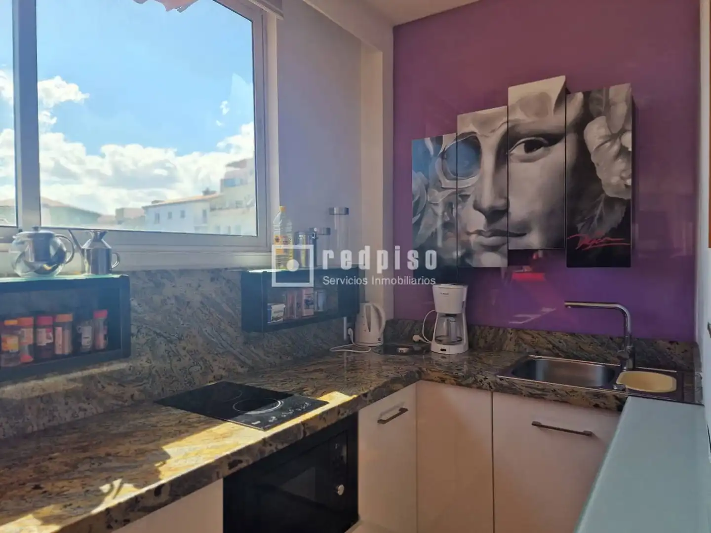 Cocina de Ático en venta en Málaga con Aire acondicionado y Terraza