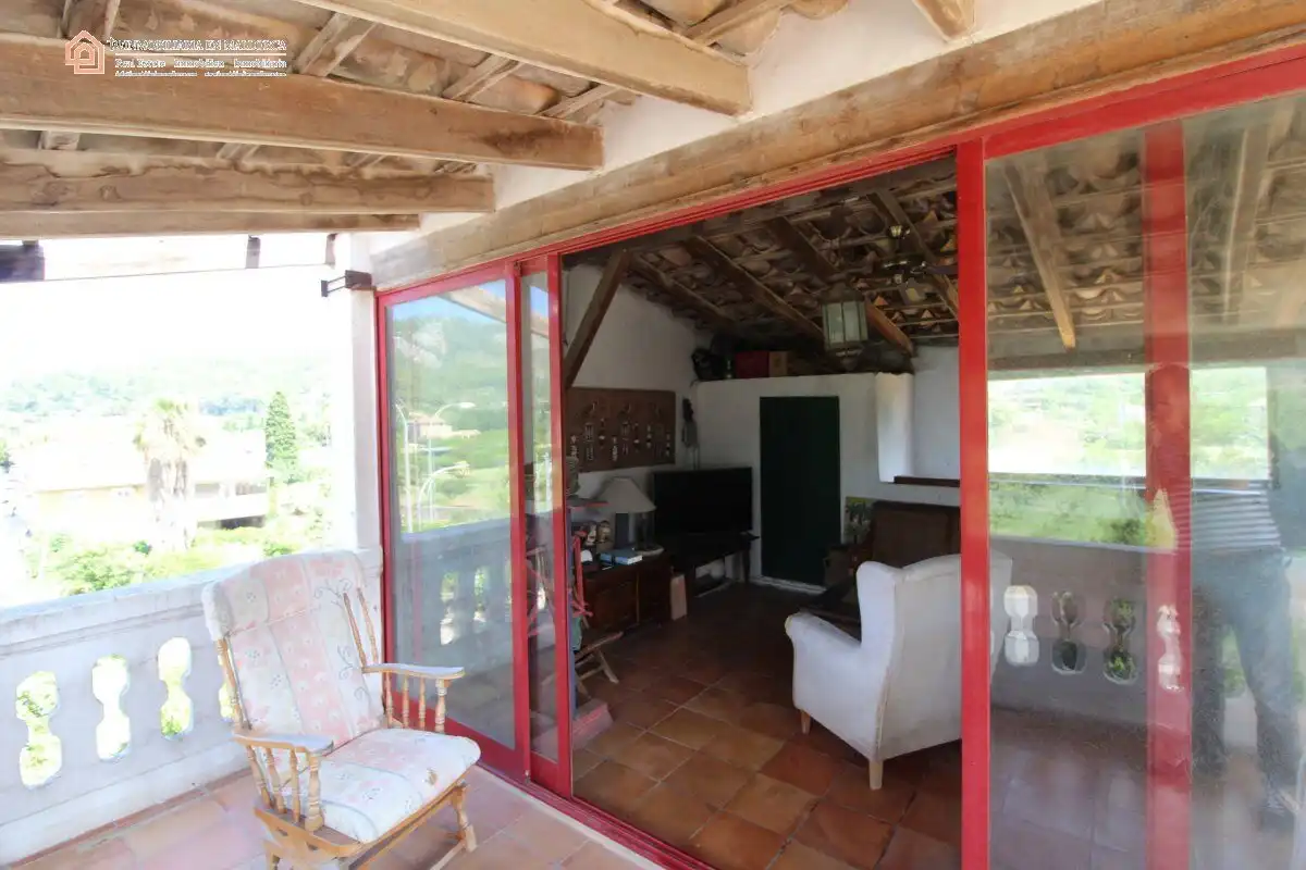 Garden of Country homes for sale in Sóller  with Air Conditioner, Terrace and Storage room