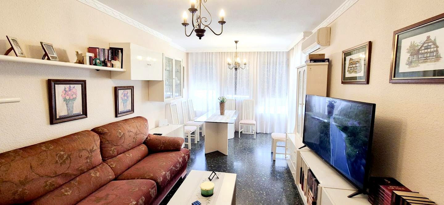 Sala d'estar de Pis en venda en Elche / Elx amb Balcó