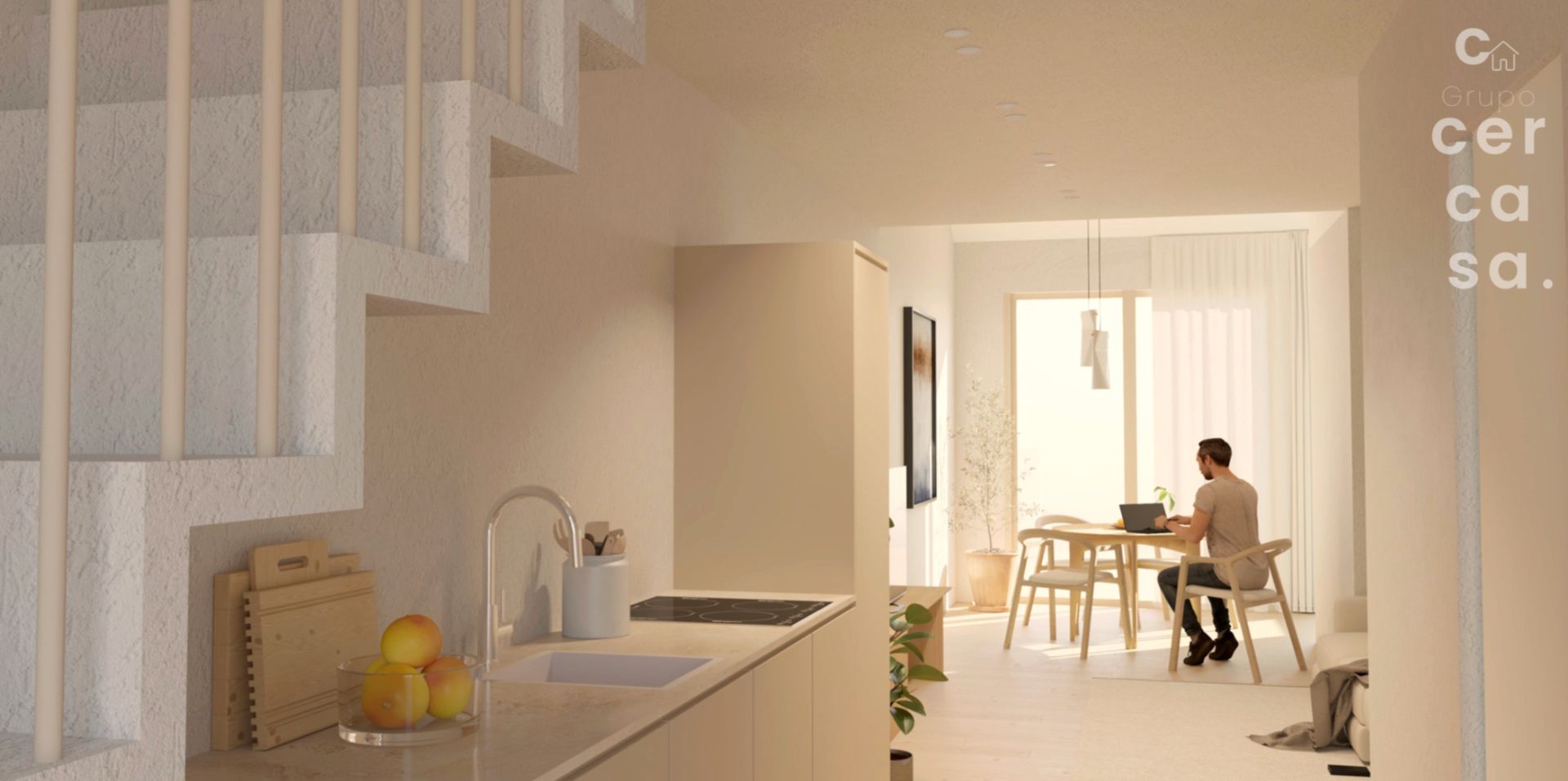 Cuina de Pis en venda en  Valencia Capital amb Terrassa