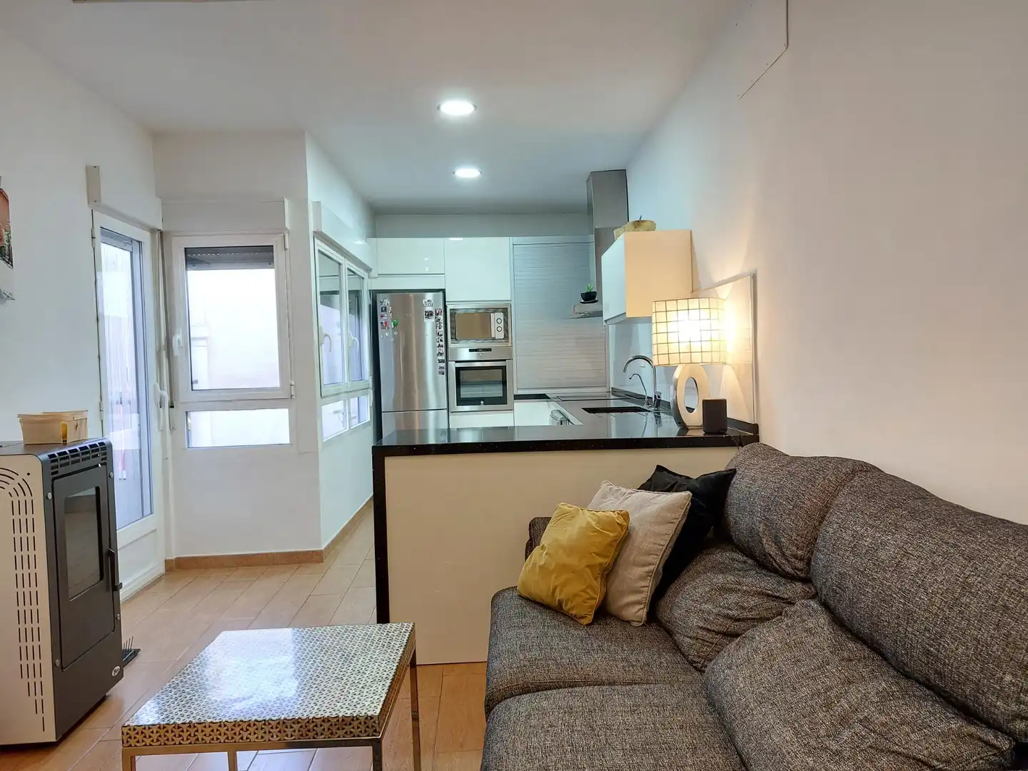 Sala de estar de Piso en venta en Novelda con Aire acondicionado y Balcón